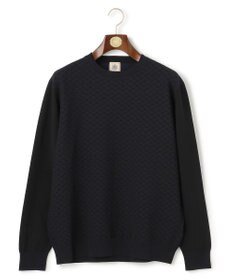 J.PRESS MEN 軽やかに着映える上質ベーシック【ストレッチ / イージーケア】【FLEX YARN】クルーネック ニット