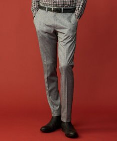 JOSEPH ABBOUD 【ストレッチ/セットアップ/弱撥水】フランネル ジャージ パンツ