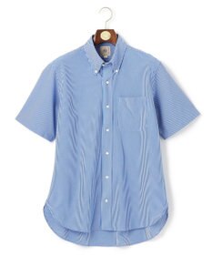 J.PRESS MEN 【夏に嬉しい高機能】カノコインレイ マイクロストライプパッチポケット シャツ/B.D.