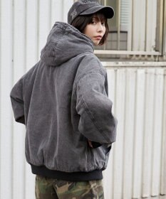 WEGO 【ユニセックス着用ITEM】ワーカーズボアフードブルゾン