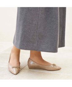 MODE ET JACOMO <MODE ET JACOMO>【レイン対応】リボンバレエシューズ