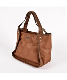 Y'SACCS ヒートエンボス ポルカドットトート Sサイズ