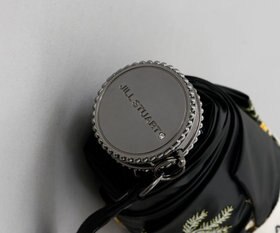 AURORA JILL STUART（ジル スチュアート）ミモザ刺しゅう晴雨兼用傘(折りたたみ傘)