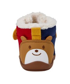 MIKI HOUSE HOT BISCUITS 【14-16cm】 かかと顔ドン あったかボア付き セカンドシューズ
