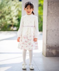 ANY KIDS スタンドカラーブラウス