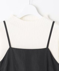 Feroux 【洗える】ニットセット キャミソールワンピース