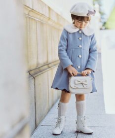 ANY KIDS リボン付き ベレー帽