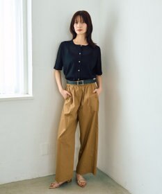 YECCA VECCA 半袖シアーカーディガン