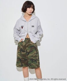 WEGO 別注NBAショートWZIPパーカー