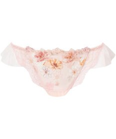 WACOAL Ｔバック ショーツ 【リボンブラ 脇すっきり】 BXB443とペア はきこみ丈あさめ ソング レディース PXB443 /ワコール