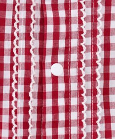 組曲 KIDS 【80-100㎝】ギンガム セットアップ