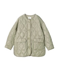 earth music&ecology キルティングハーフブルゾン