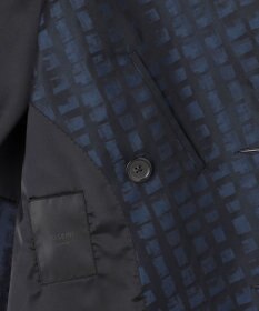 JOSEPH HOMME 【HIGH GRADE LINE】ドローイングプレイド ダブルブレストコート