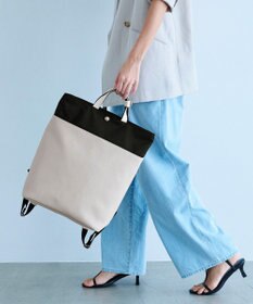 TOPKAPI 【Breath TOPKAPI】SCOTCH GRAIN スコッチグレイン マザーズバッグ バイカラー A4 バックパック / リュック