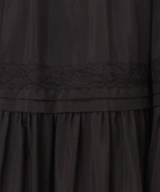 GRACE CONTINENTAL ギャザーレースロングスカート