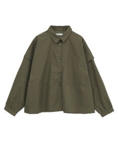 CRAFT STANDARD BOUTIQUE パネルデザインワイドシャツ