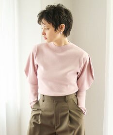 #Newans 【洗える】スクエアショルダーポイントニット