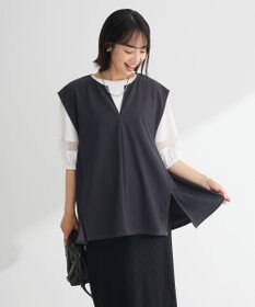 Green Parks リップルフレアベスト