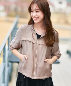 Tiaclasse シアーフードパーカー