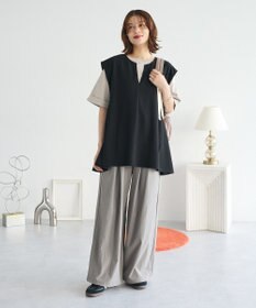 Green Parks リップルフレアベスト