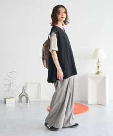 Green Parks リップルフレアベスト