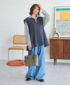 Green Parks リップルフレアベスト