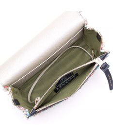 A.D.M.J. ファンシーツイードクラッチショルダー