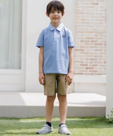 J.PRESS KIDS 【140-170cm】カノコ ライク 半袖ポロシャツ