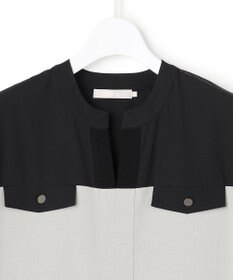 ICB L クリアレーヨンストレッチ ニットワンピース