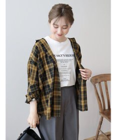 AMERICAN HOLIC イージーケアバックタックシャツ