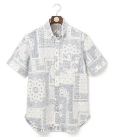 J.PRESS MEN ペイズリーバンダナプリント シャツ