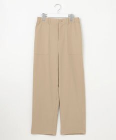 自由区 L 【洗える】ストレッチライトツイルベイカー パンツ