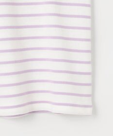 ANY KIDS リボン×ボーダー長袖Tシャツ