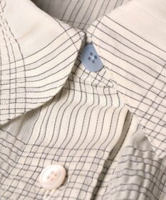 Paul Smith ワッシャーチェック シアー 長袖 シャツ