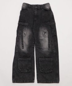 WEGO イージーマルチポケットデニムカーゴ