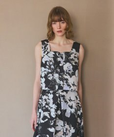 GRACE CONTINENTAL ボタニカルセパレートドレス