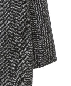 Green Parks ヘリンボーンノーカラーコート