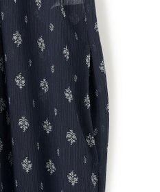 23区 【SLOW/一部店舗限定】クレープ フラワープリント ワンピース