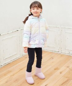 ANY KIDS 【洗濯機OK】中綿リボンコート