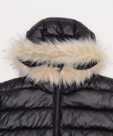 WEGO 【ユニセックス着用ITEM】2WAYシャイニーパファーフーディー