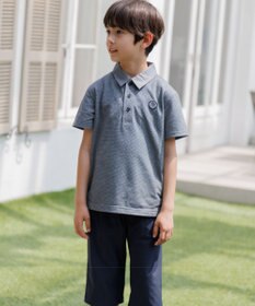 J.PRESS KIDS 【140-170cm】カノコ ライク 半袖ポロシャツ