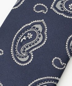JOSEPH ABBOUD 【日本製】ネイビーペイズリー ネクタイ