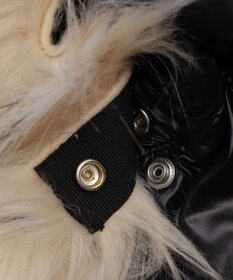 WEGO 【ユニセックス着用ITEM】2WAYシャイニーパファーフーディー