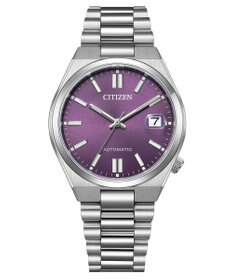 CITIZEN 【TSUYOSA 37mm】つややかなバイオレットのメカニカルウオッチ NJ0200-50W