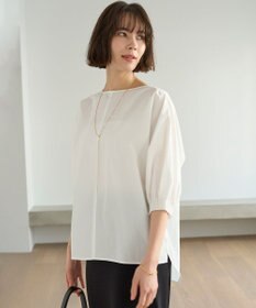UNFILO イージーケア ドルマンブラウス