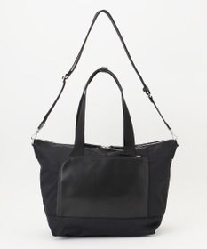 Y'SACCS ナイロン×リサイクルレザー　コンビマルチトート