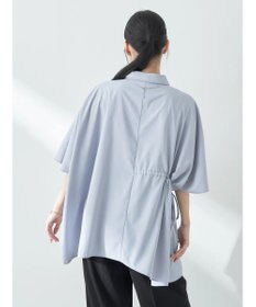 earth music&ecology アシメギャザーシャツ