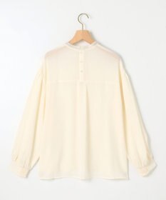 組曲 L 【洗える】シフォンツイルレース ブラウス