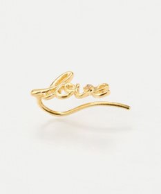 Phoebe ラッキーレターピアス&イヤリング(ラブ)/片耳