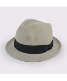 ATRENA 【UNISEX】グログラン巻きマニッシュ 中折れハット Lサイズ